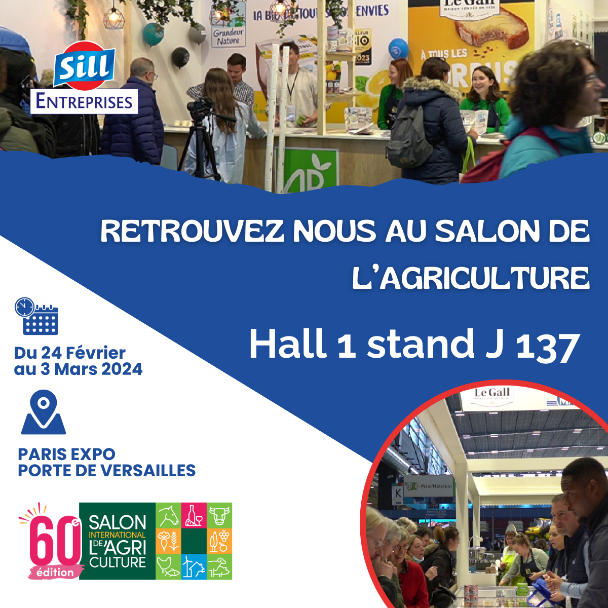 SILL Entreprises au Salon International de l’Agriculture à Paris !