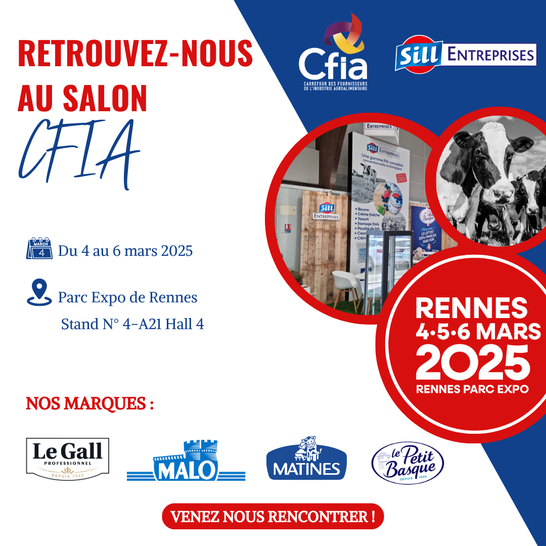 📢 SILL Entreprises au CFIA Rennes 2025 !📢